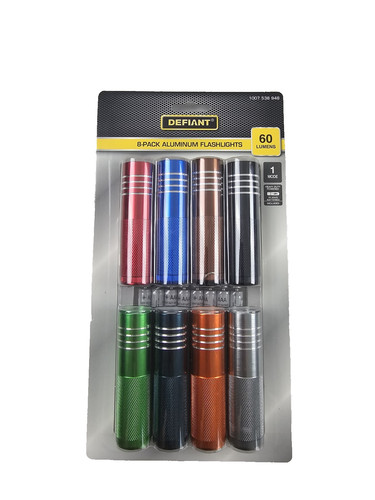 Defiant pack aluminum - 8-pack, led