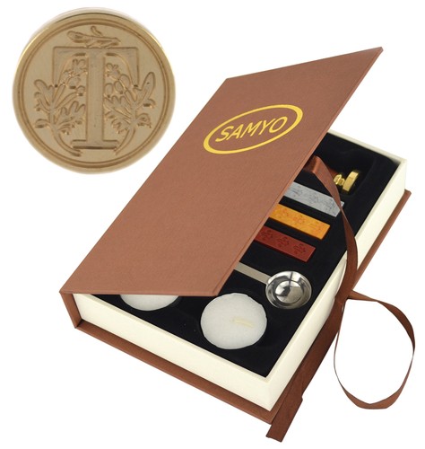 Samyo wax seal stamp - kit, retro