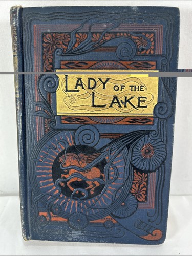 Antique 1888 lady the - antique, lake
