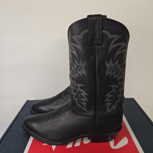 Tony lama mens black stallion - black,