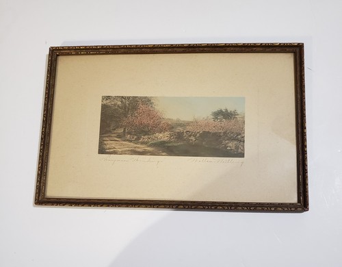 Vintage wallace nutting signed - vintage,