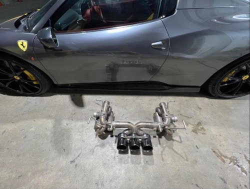Used exhaust for ferrari 458 - exhaust,