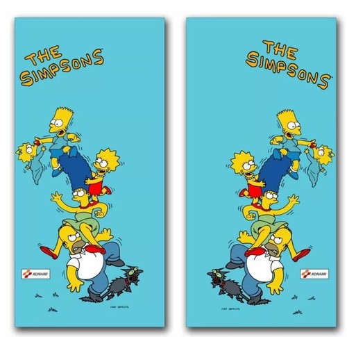 Simpsons arcade side art - simpsons,