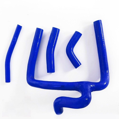 Blue silicone radiator hose - blue,