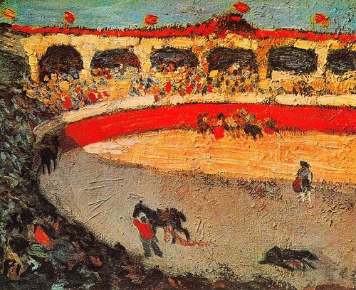The corrida signed - corrida, (1901)