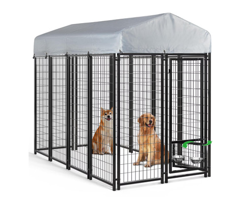8x4x6 outdoor dog kennel - 8x4x6,