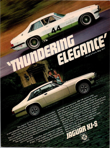 Jaguar thundering - jaguar, xj-s