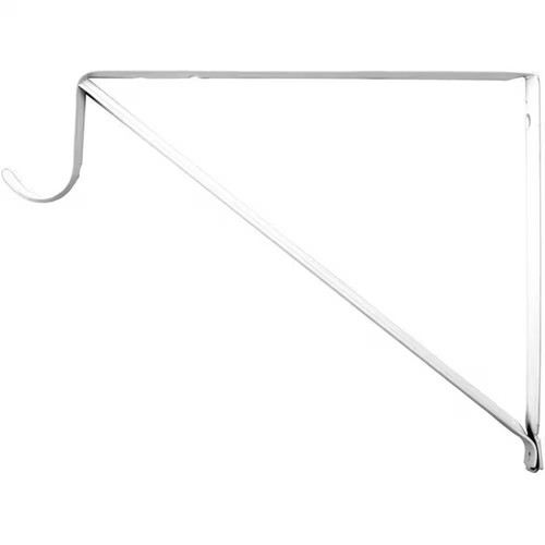 4 in white shelf - in., x