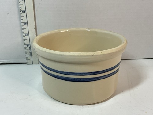 Crock pottery blue - 6”,