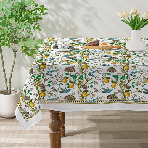 Spring tablecloth 60x84 inch - tablecloth,
