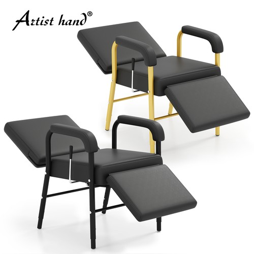 Black reclining shampoo chair - black,