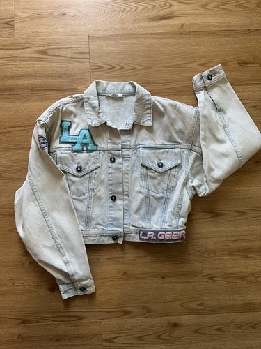 Vintage gear jean jacket - gear,