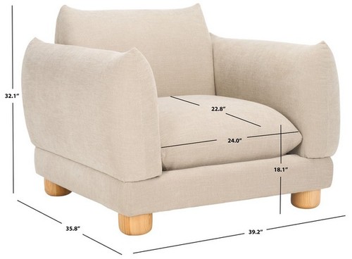 Safavieh marysa accent chair - marysa,