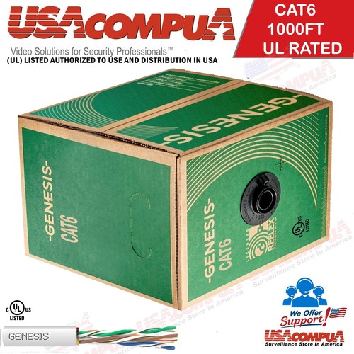 Cat6 1000ft solid - cat6,