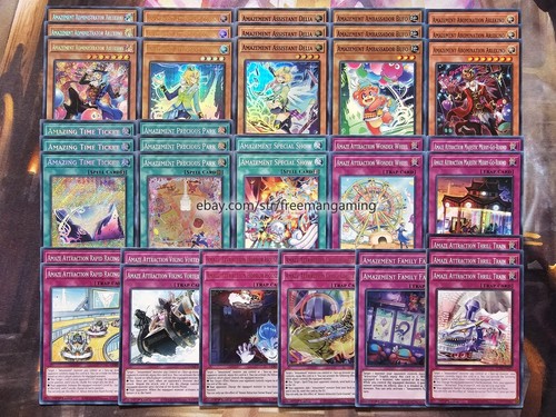 Yugioh amazement deck cards - yugioh,