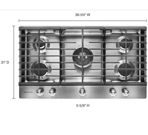 New kitchenaid w 5 - kitchenaid, 5-burner