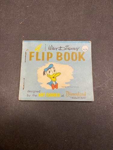 1950s walt disney flip book - -,