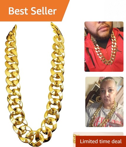 Lightweight gold plastic hip - gold,