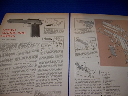 Steyr model 1912 - model,