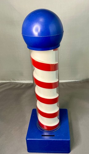 Vtg superior toy barber - toy, pole