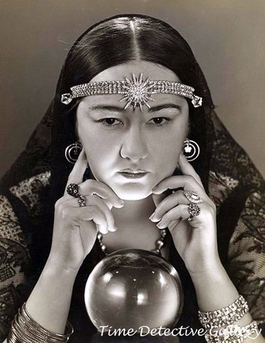Fortune teller contemplating - teller,