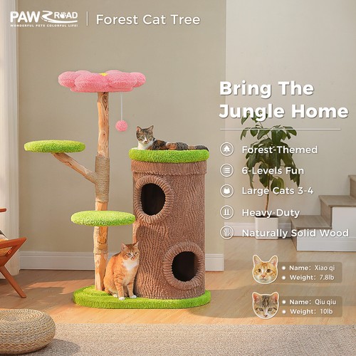 Pawz road wooden cat - wooden, tree