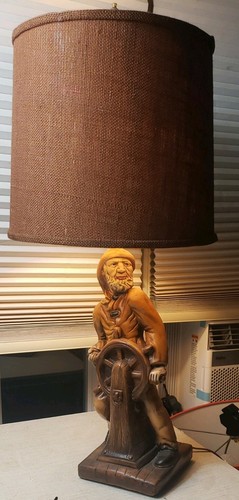 Vtg 70s chalkware sea - 70s,