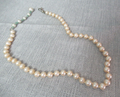 Pearl strand necklace - necklace,