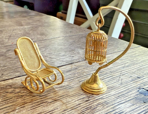 Vintage miniature dollhouse - vintage,