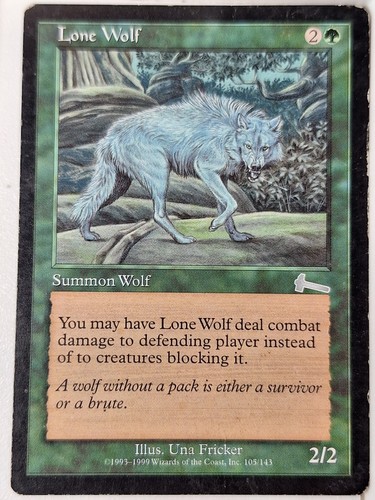 Lone wolf urza legacy - lone,