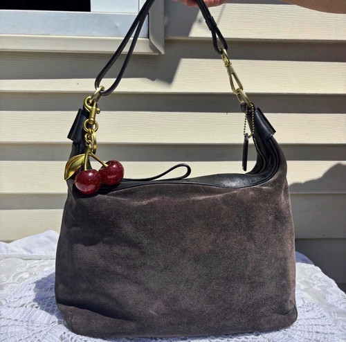 Coach amanda suede - suede, bag