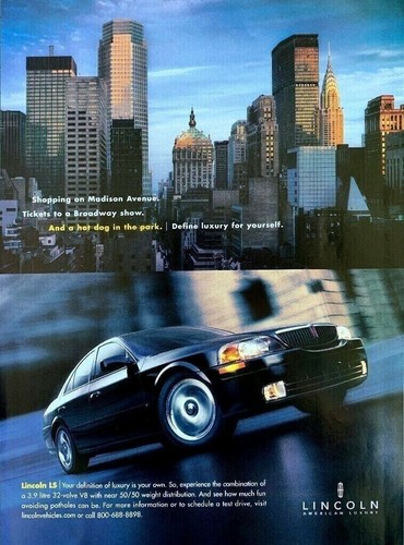 2001 lincoln america - ls, luxury