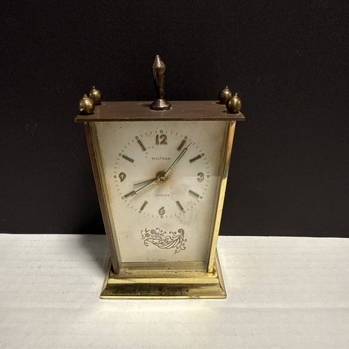 Vintage waltham travel alarm - waltham,