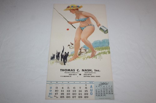 Vintage calendar page duane - calendar,