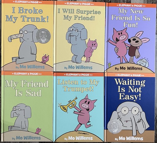 Elephant piggie lot of 6 - elephant,