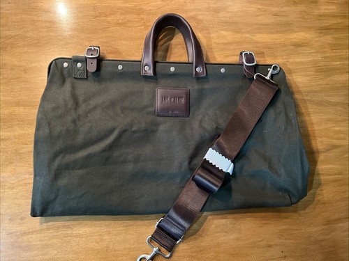 Line trade leather green - line, of