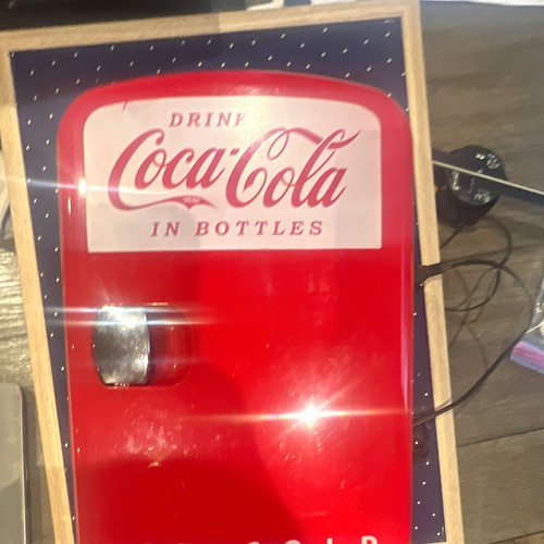 Coca cola retro table top - retro, mini