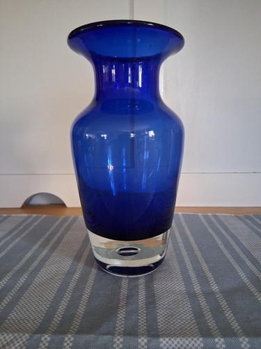 Vintage cobalt blue clear - cobalt,