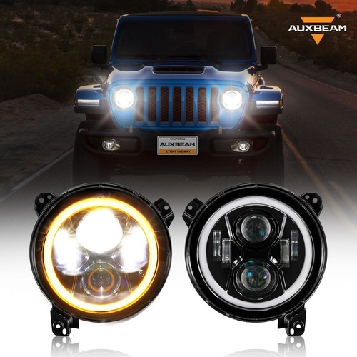 Inch round led headlights - led,