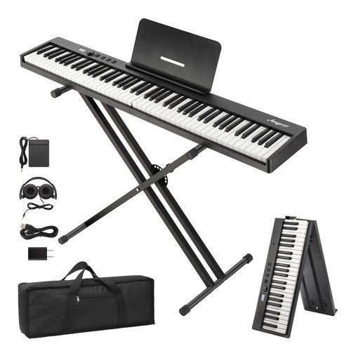 Key digital piano keyboard - key,
