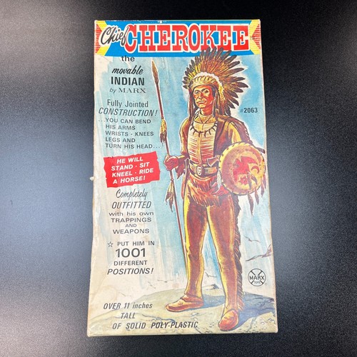 Vintage marx chief cherokee - chief,