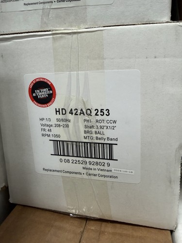 New carrier hd42aq253 blower - carrier,