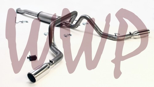 Stainless dual split - rear, exit