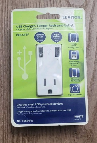 New leviton usb charger amp - leviton, 15