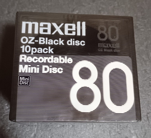New maxell md 80 oz - ], oz-black