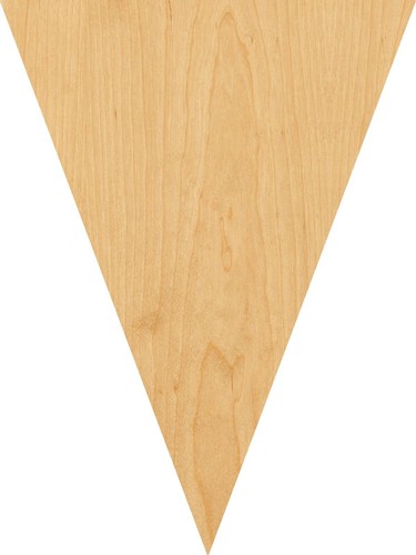 Triangle bunting laser cut out - bunting,