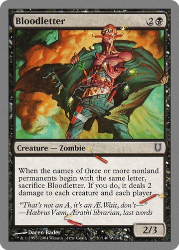 Bloodletter unh 50 - -,