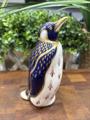 Royal crown derby penguin - crown, bone