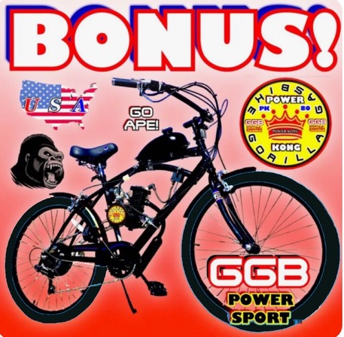 Complete stroke 66cc 80cc - 2-stroke, 66cc/80cc