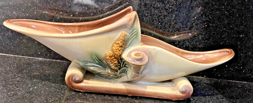 Vtg hull pottery parchment - parchment, &
